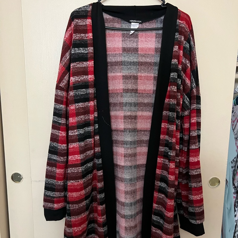 Plaid Duster